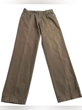 Tommy Bahama Men's Chino Pants Size 32 Brown 100% Cotton Straight Leg Casual